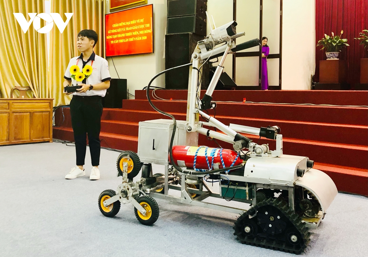 Học sinh Cần Thơ sáng tạo nhiều mô hình kỹ thuật đi vào đời sống